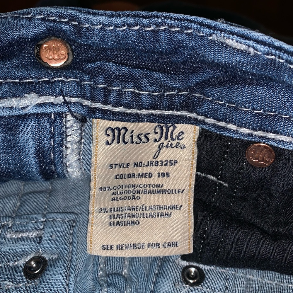MISS ME GIRLS Jeans Capri size 12 - Picture 11 of 11